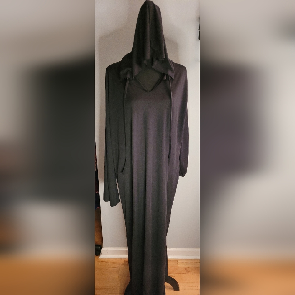 Hooded costume gown